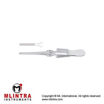 Diethrich Bulldog Clamp Straight Stainless Steel, 50 mm Jaw Length 12 mm